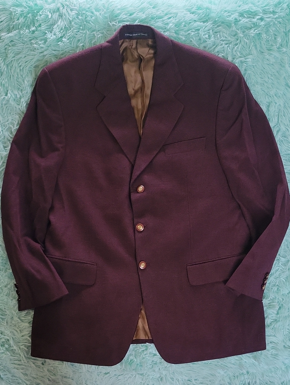 Vintage Blazer Jacket 42R Made In Canada